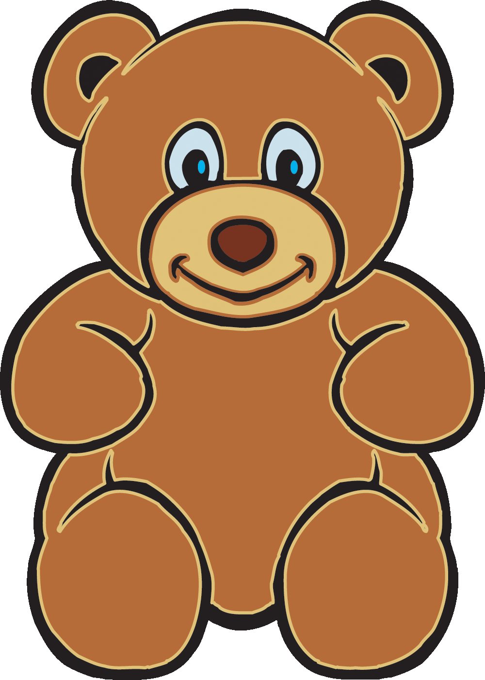 Detail Teddy Bear Images Clipart Nomer 15