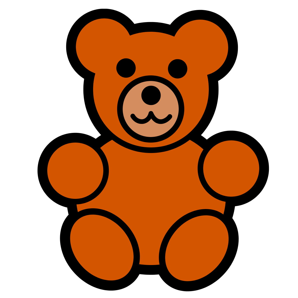 Detail Teddy Bear Images Clipart Nomer 19