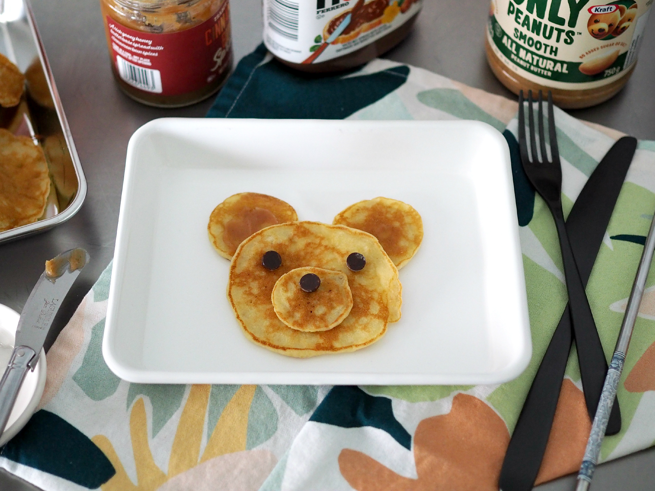 Detail Teddy Bear Pancake Pan Nomer 20