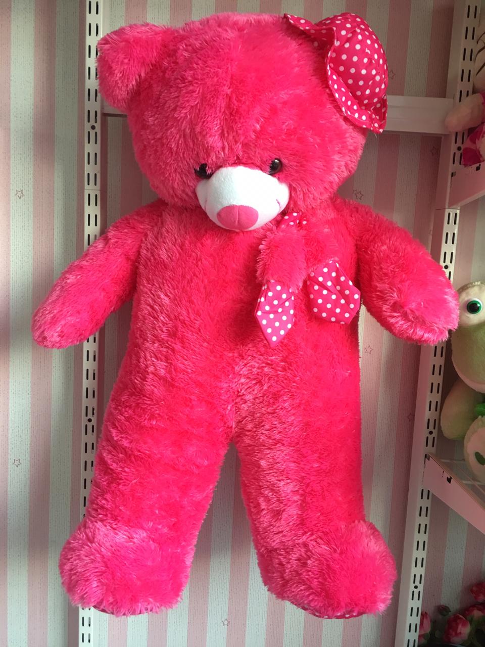 Detail Teddy Bear Pink Besar Nomer 19