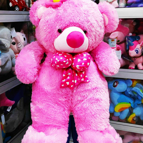 Detail Teddy Bear Pink Besar Nomer 22