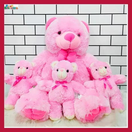 Detail Teddy Bear Pink Besar Nomer 43