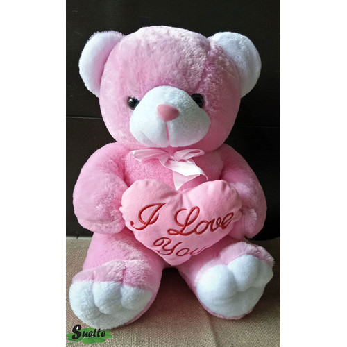 Detail Teddy Bear Pink Besar Nomer 6