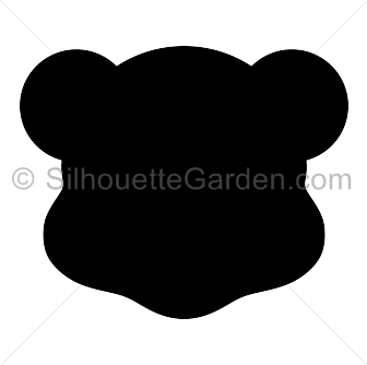 Detail Teddy Bear Silhouette Clip Art Nomer 34