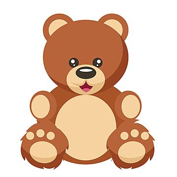 Teddy Bear Vector Png - KibrisPDR