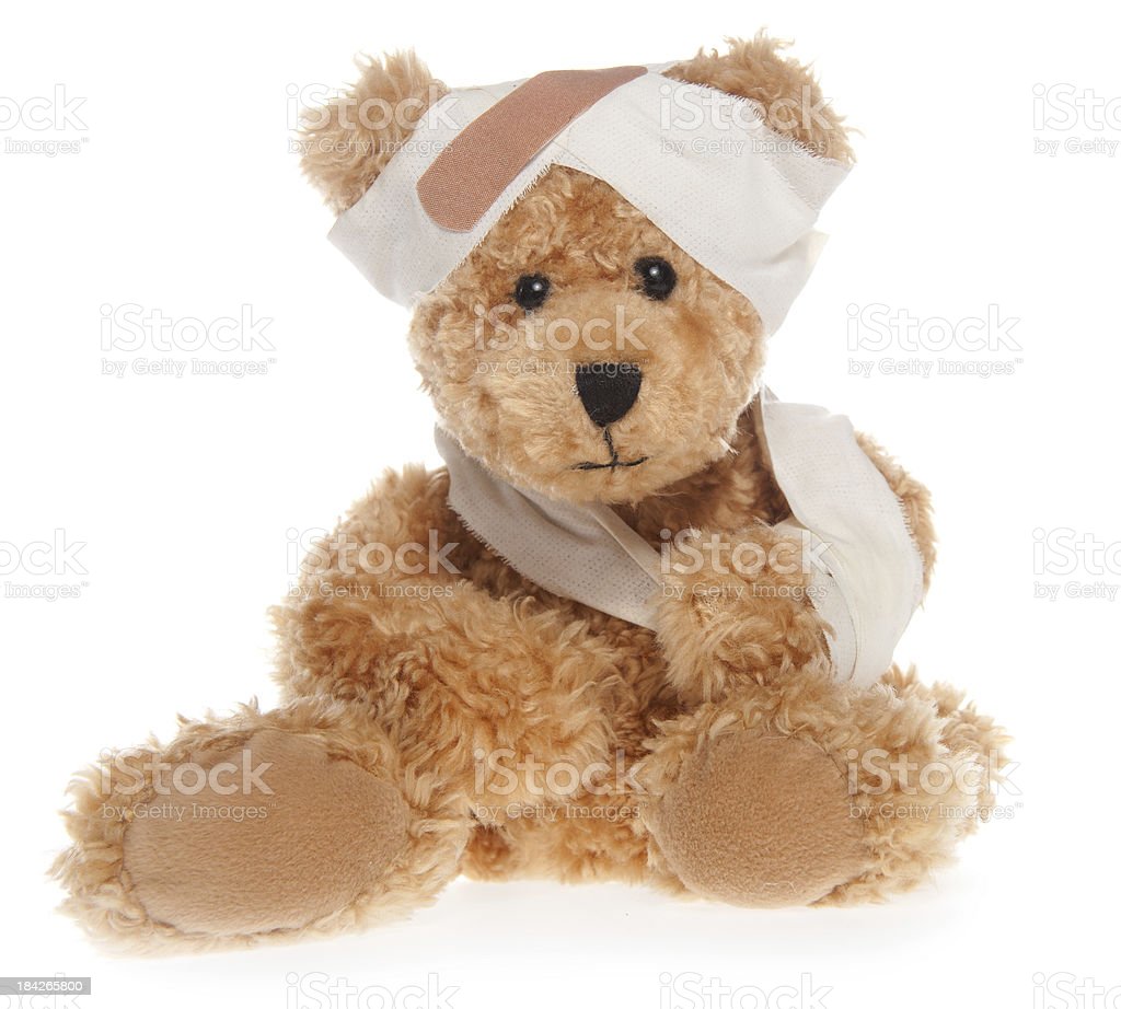 Detail Teddy Bear With Bandage Nomer 14