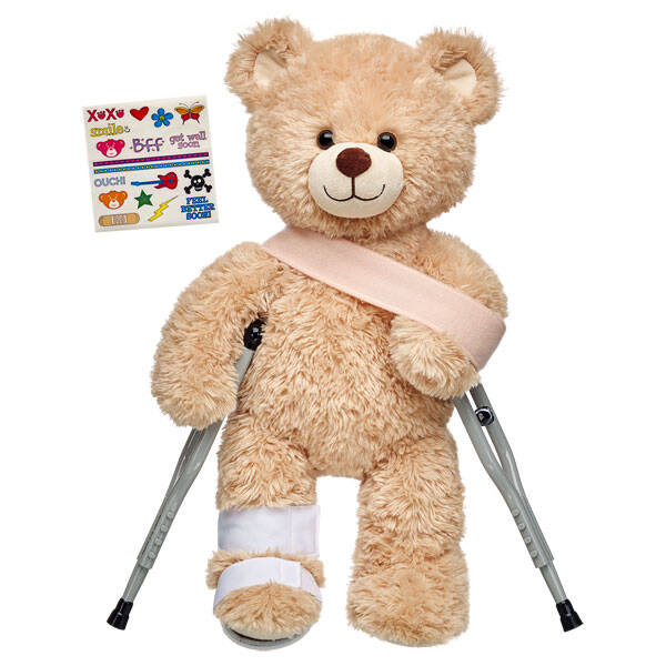 Detail Teddy Bear With Bandage Nomer 19