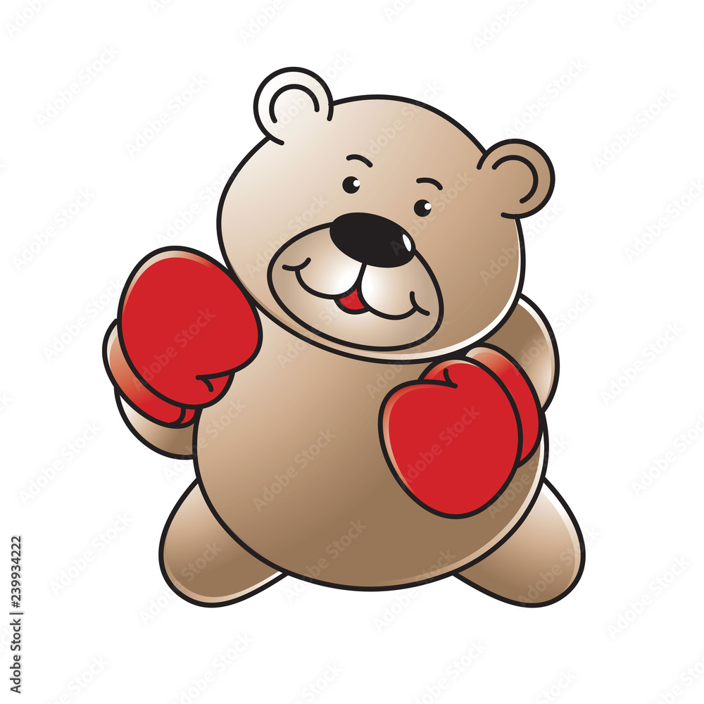 Detail Teddy Bear With Boxing Gloves Nomer 11