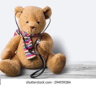 Detail Teddy Bear With Stethoscope Nomer 2