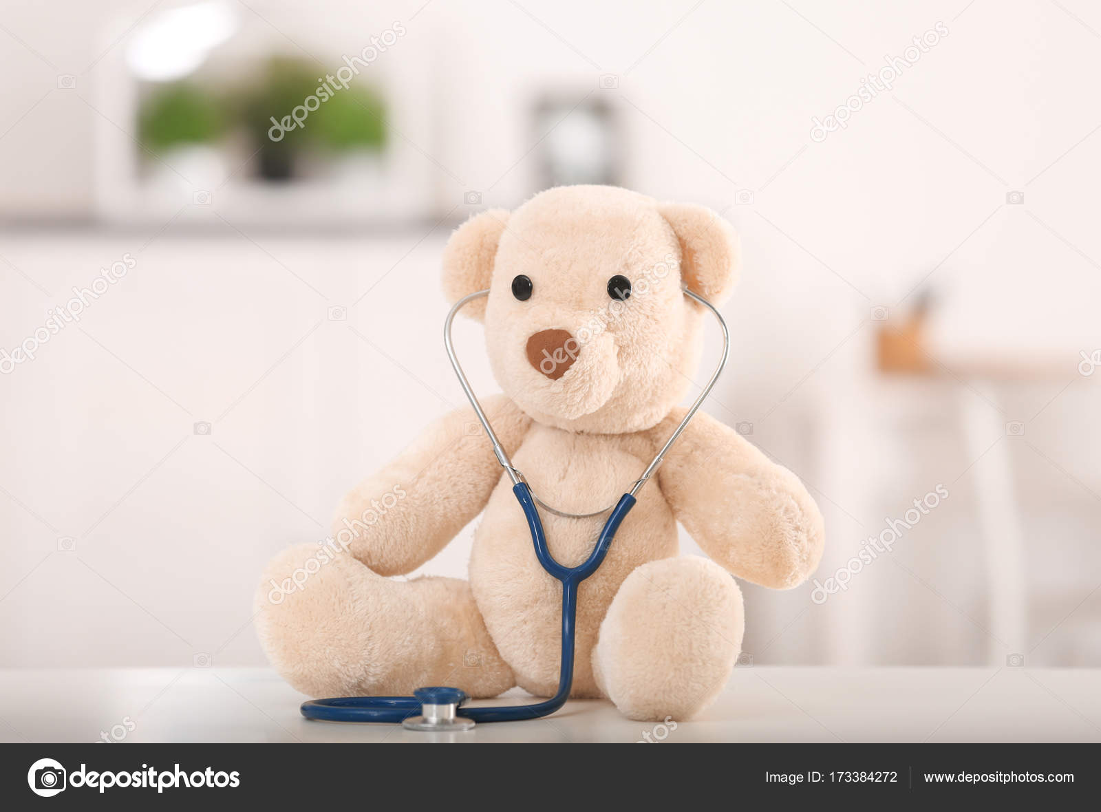 Detail Teddy Bear With Stethoscope Nomer 11