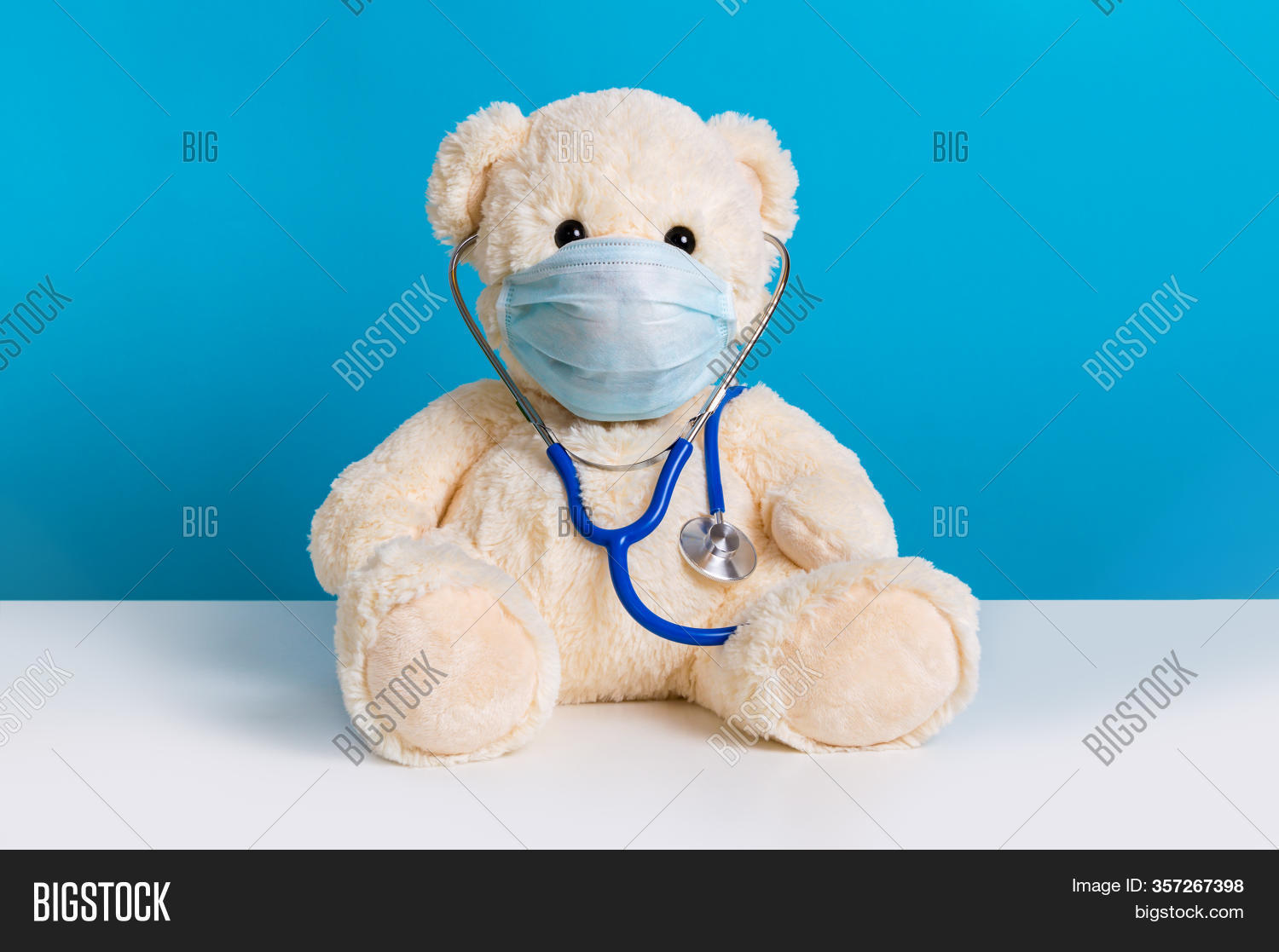 Detail Teddy Bear With Stethoscope Nomer 19