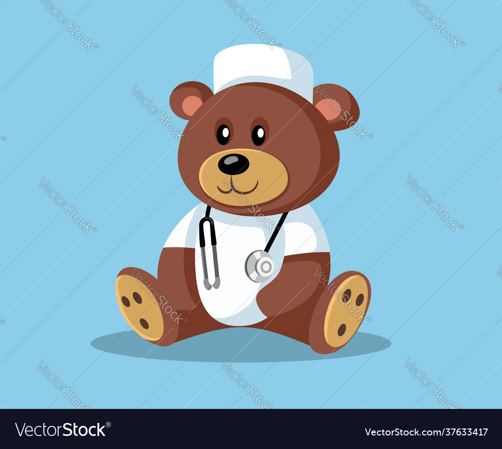 Detail Teddy Bear With Stethoscope Nomer 21