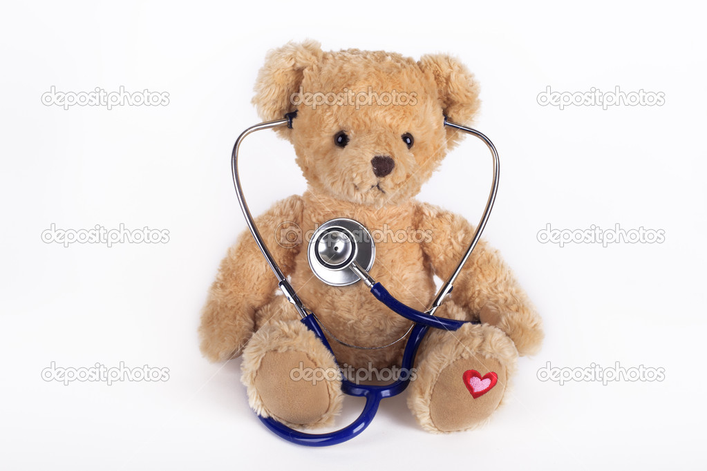 Detail Teddy Bear With Stethoscope Nomer 4