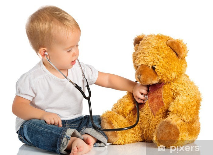 Detail Teddy Bear With Stethoscope Nomer 34