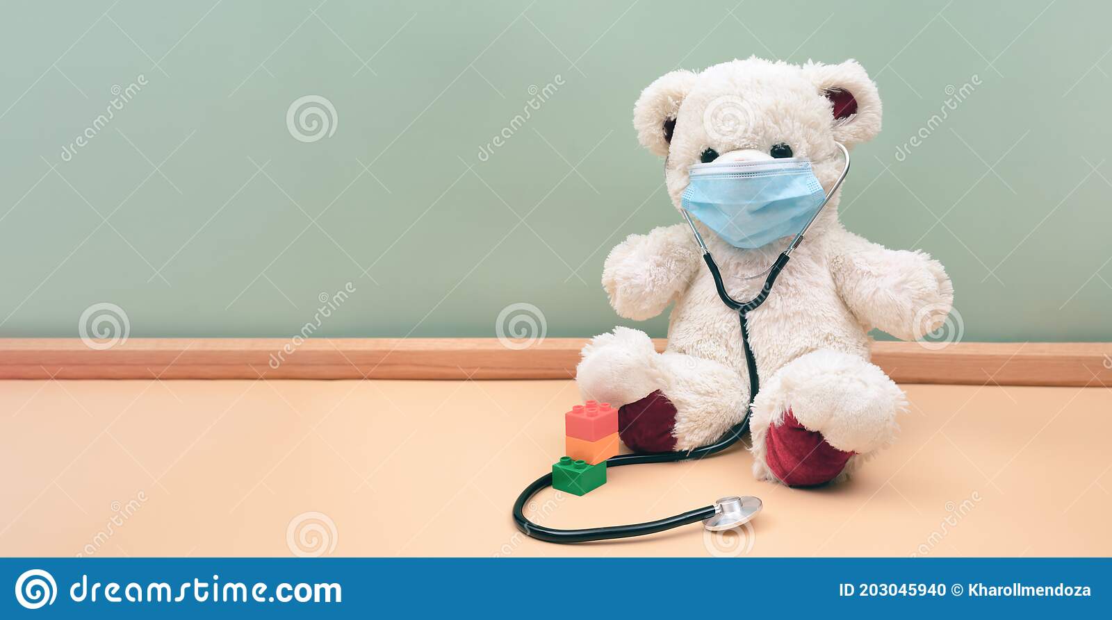 Download Teddy Bear With Stethoscope Nomer 42