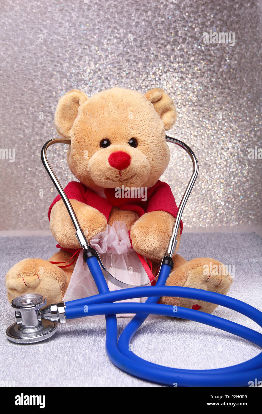 Detail Teddy Bear With Stethoscope Nomer 44