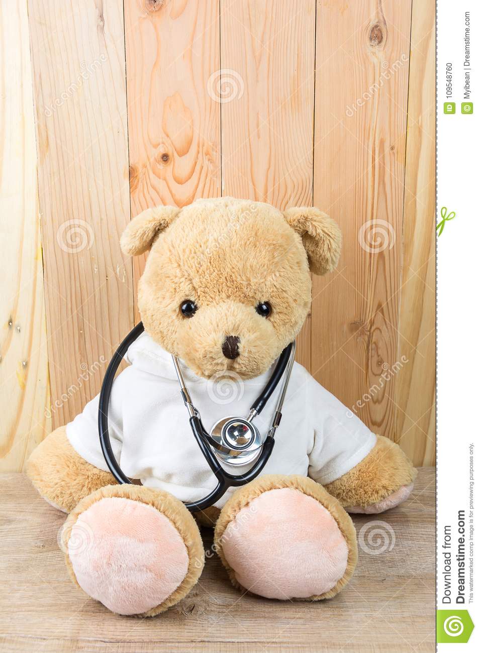 Detail Teddy Bear With Stethoscope Nomer 7