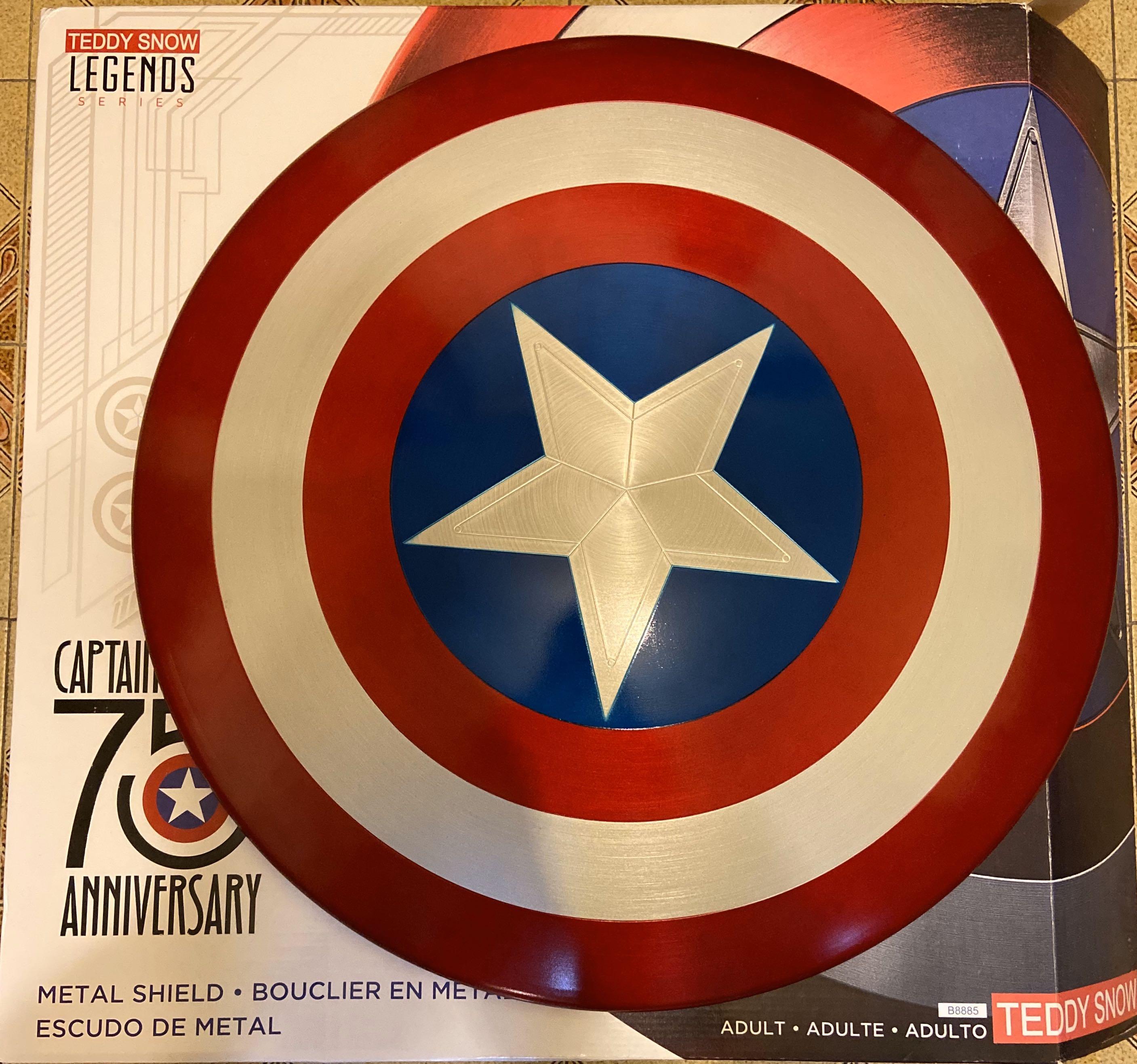 Detail Teddy Snow Captain America Shield Nomer 13