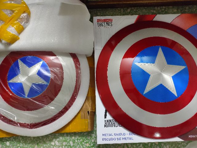 Detail Teddy Snow Captain America Shield Nomer 52