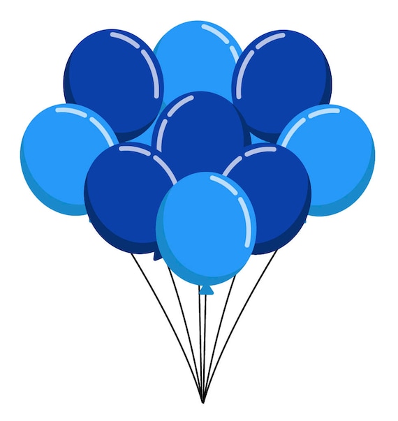 Detail Blaue Ballons Nomer 5