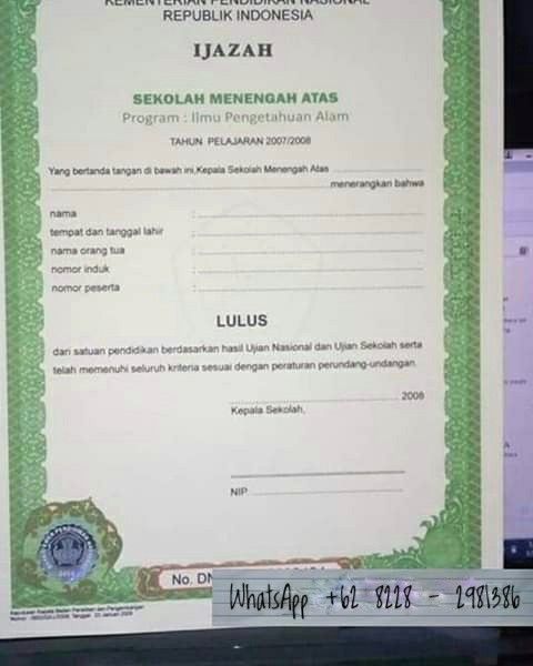 Detail Download Ijazah Sma Kosong Nomer 23