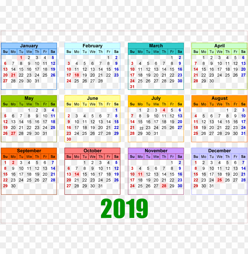 Download Kalender 2019 Hd - KibrisPDR