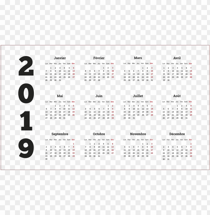 Detail Download Kalender 2019 Hd Nomer 13