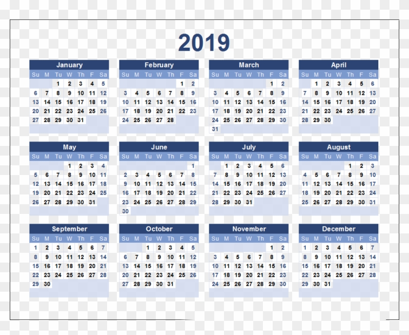 Detail Download Kalender 2019 Hd Nomer 8