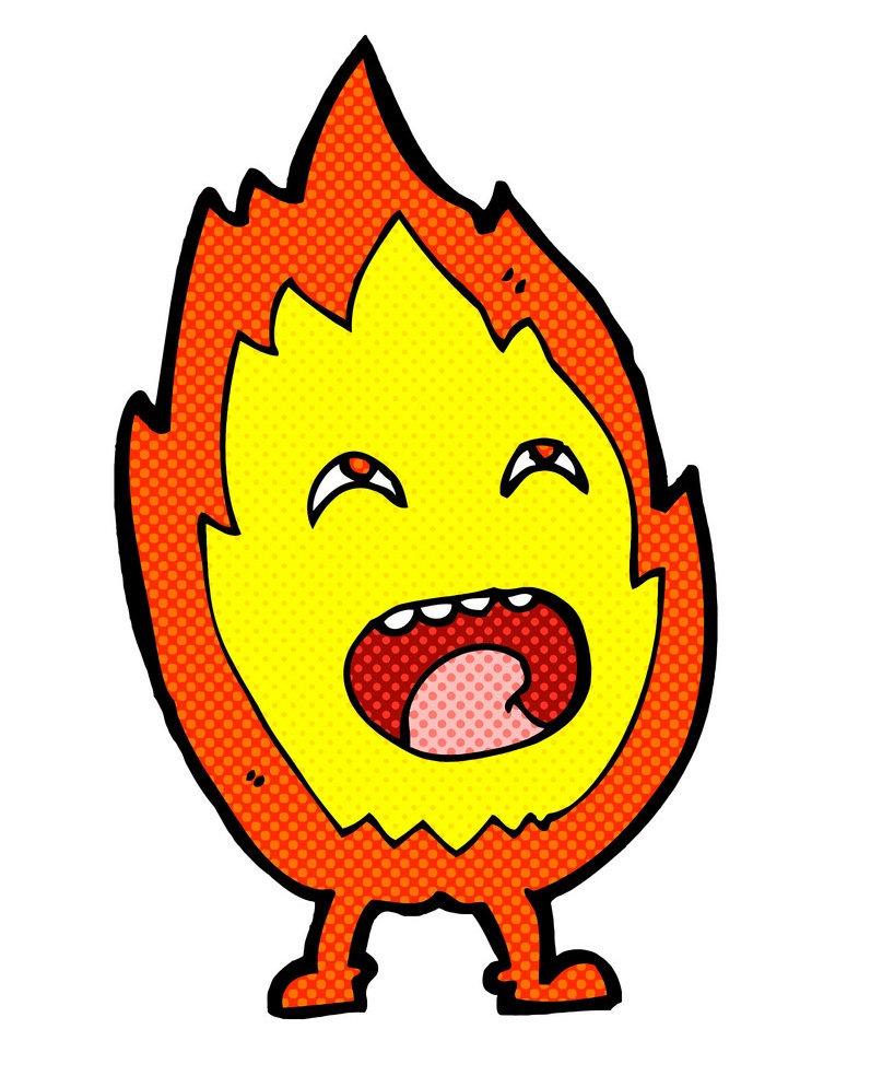 Detail Flamme Comic Nomer 2