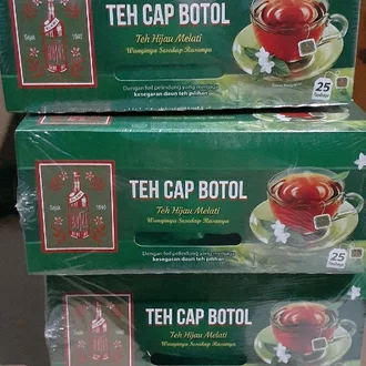 Detail Teh Hijau Cap Botol Nomer 9