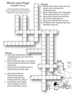 Detail Teka Teki Alkitab Sekolah Minggu Nomer 4