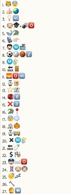 Detail Teka Teki Emoji Nomer 8