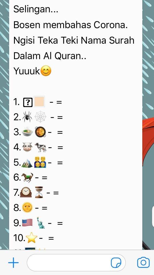 Detail Teka Teki Emoji Nomer 13