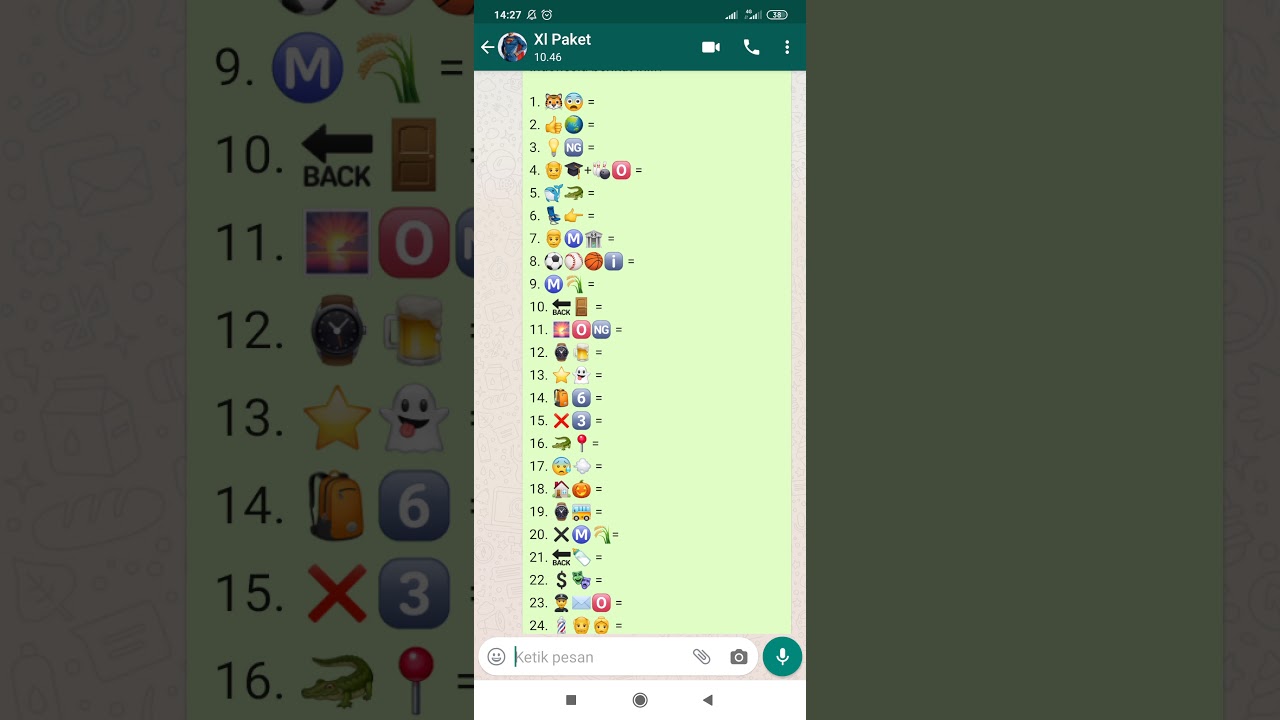 Detail Teka Teki Emoticon Whatsapp Nomer 16