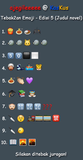 Detail Teka Teki Emoticon Whatsapp Nomer 19