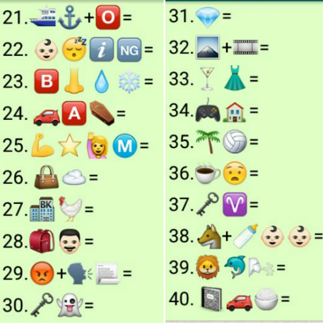 Detail Teka Teki Emoticon Whatsapp Nomer 6