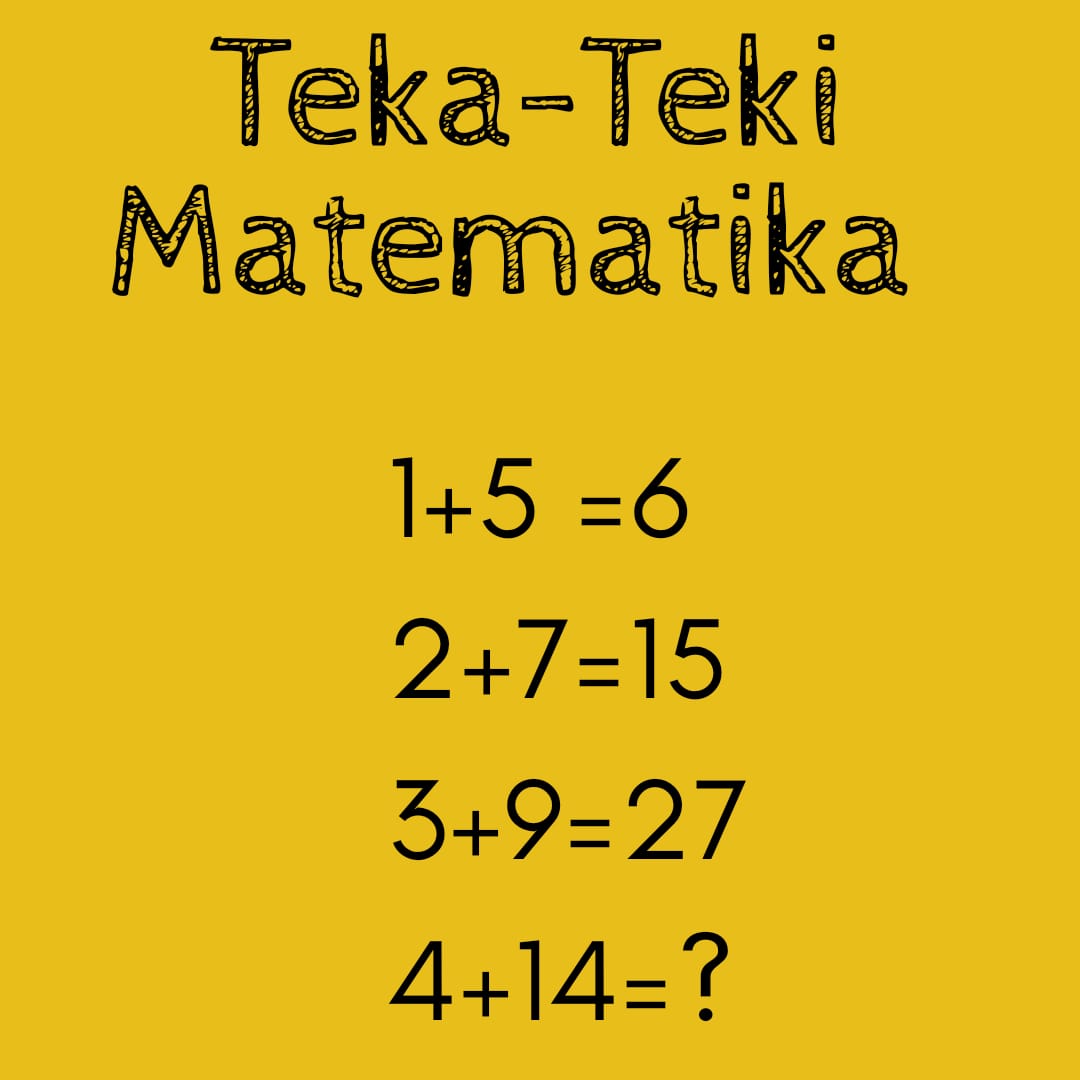 Detail Teka Teki Gambar Matematika Nomer 2