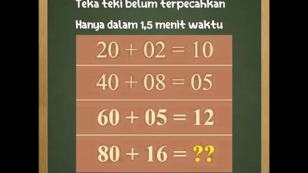 Detail Teka Teki Gambar Matematika Nomer 41