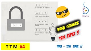 Detail Teka Teki Gembok Nomer 22