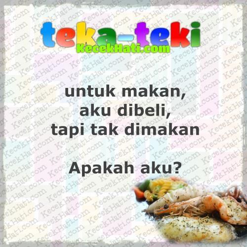 Detail Teka Teki Makanan Nomer 3