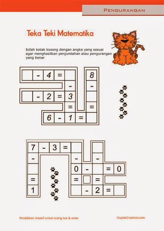 Detail Teka Teki Matematika Sd Nomer 16