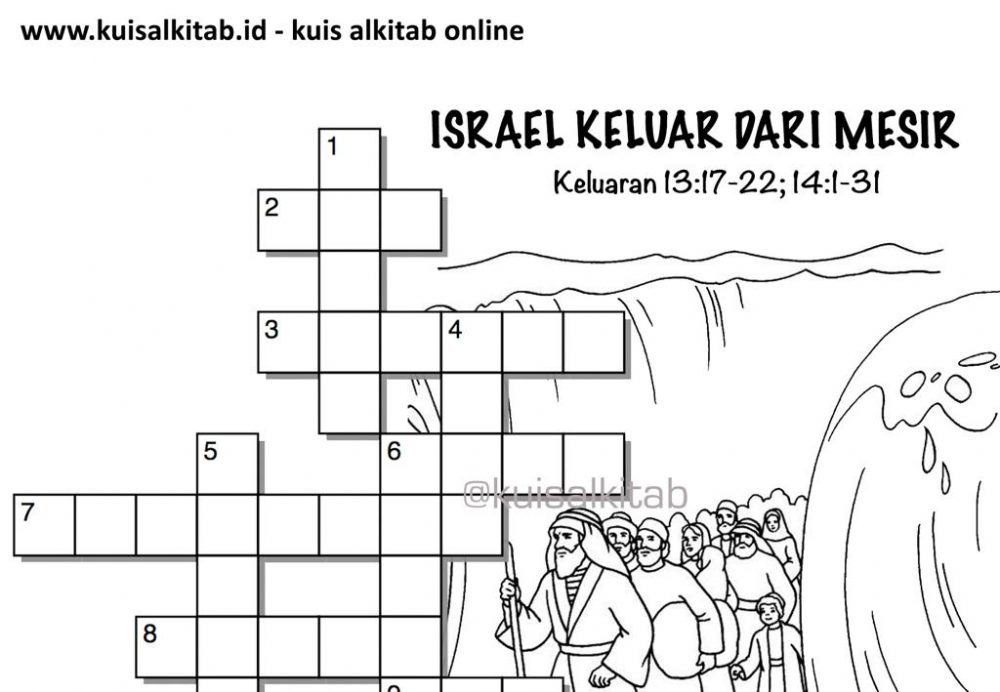 Detail Teka Teki Silang Alkitab Nomer 7