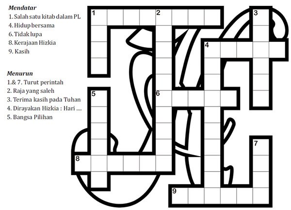 Detail Teka Teki Silang Alkitab Untuk Anak Sekolah Minggu Nomer 14