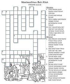 Detail Teka Teki Silang Kristen Nomer 36