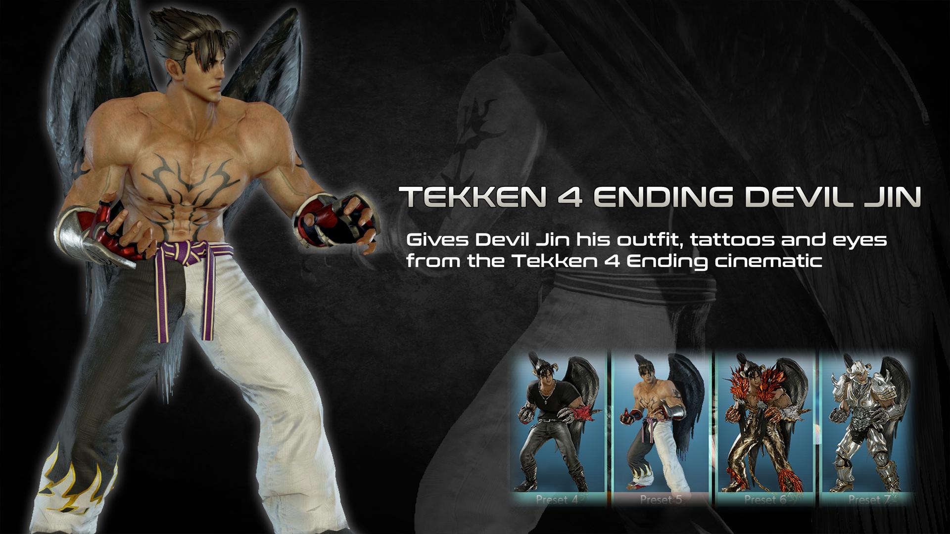 Detail Tekken 5 Devil Jin Nomer 34