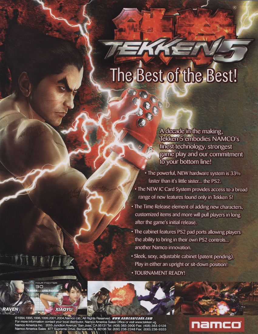 Detail Tekken 5 Jin Combo Nomer 27