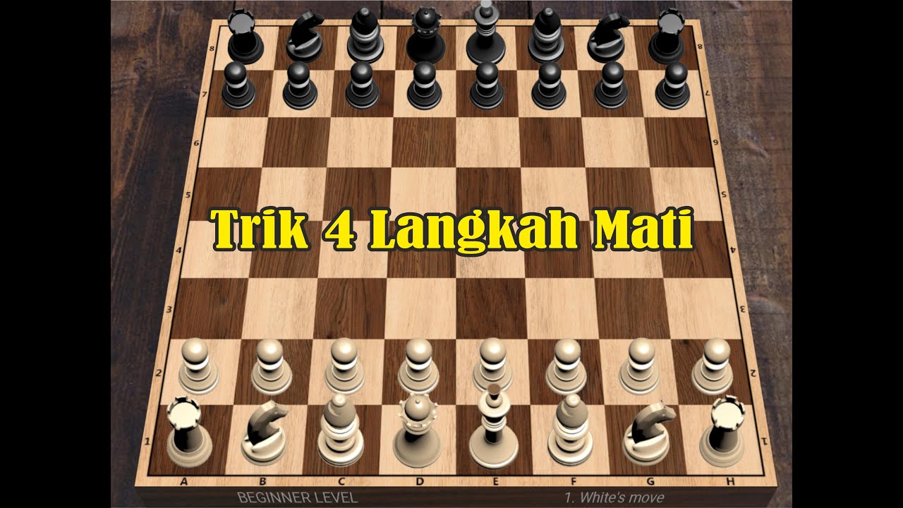 Detail Teknik Bermain Catur 3 Langkah Mati Nomer 38