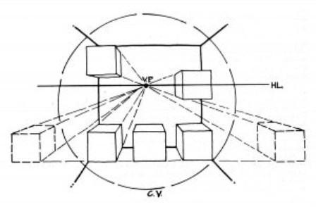 Detail Teknik Gambar Perspektif Nomer 22