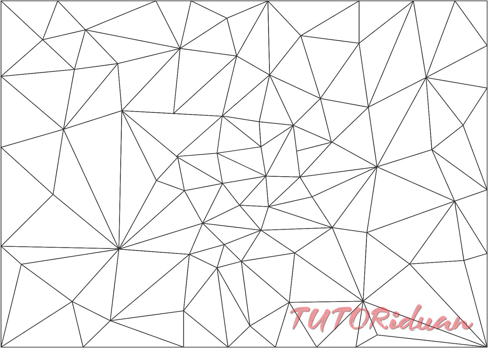 Detail Teknik Membuat Gambar Geometris Menggunakan Corel Nomer 9