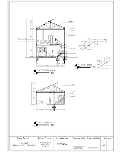 Detail Teknik Menggambar Arsitektur Nomer 34